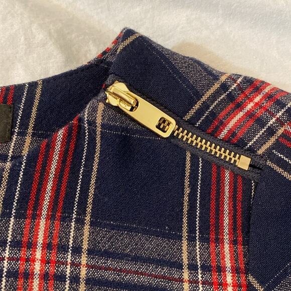 NWT Cortefiel Black Plaid Academia Compression Dress Size Medium - Picture 8 of 10